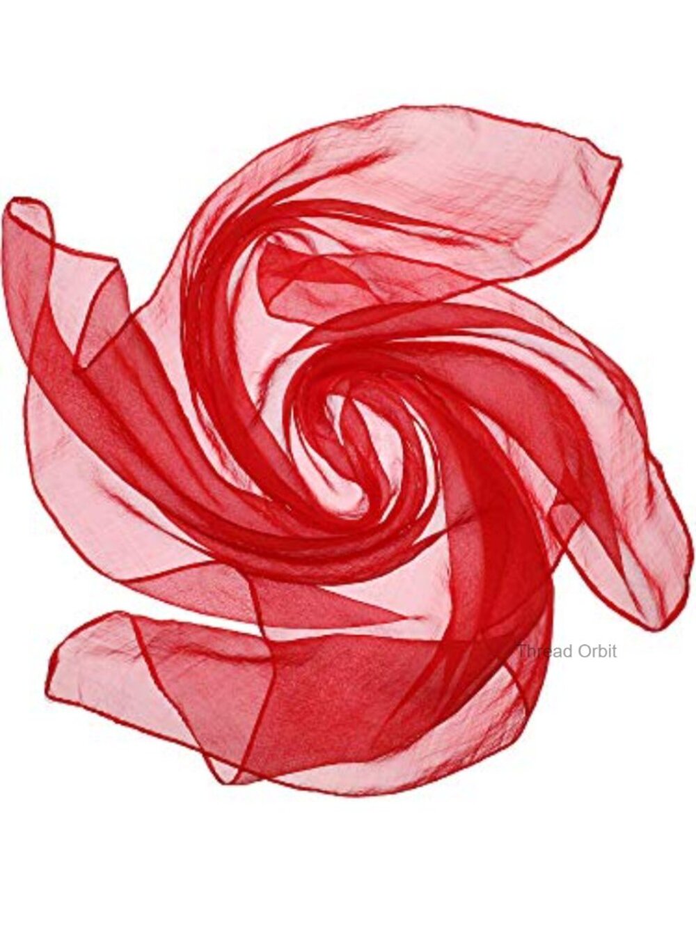 Chiffon Square Scarf Lightweight Satin Ribbon Neck Neckerchief Handkerchief